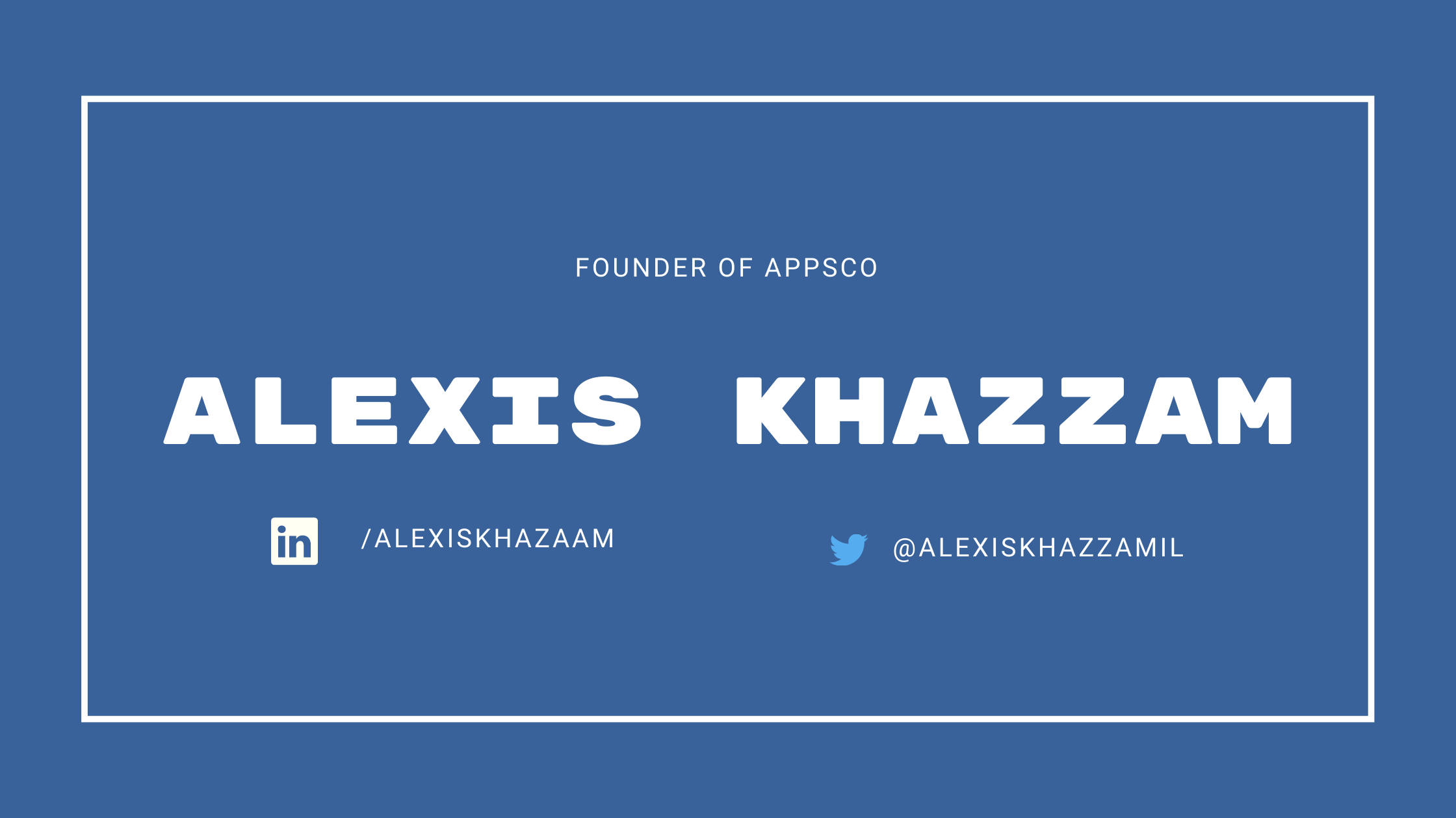 Alexis Khazzam (1)